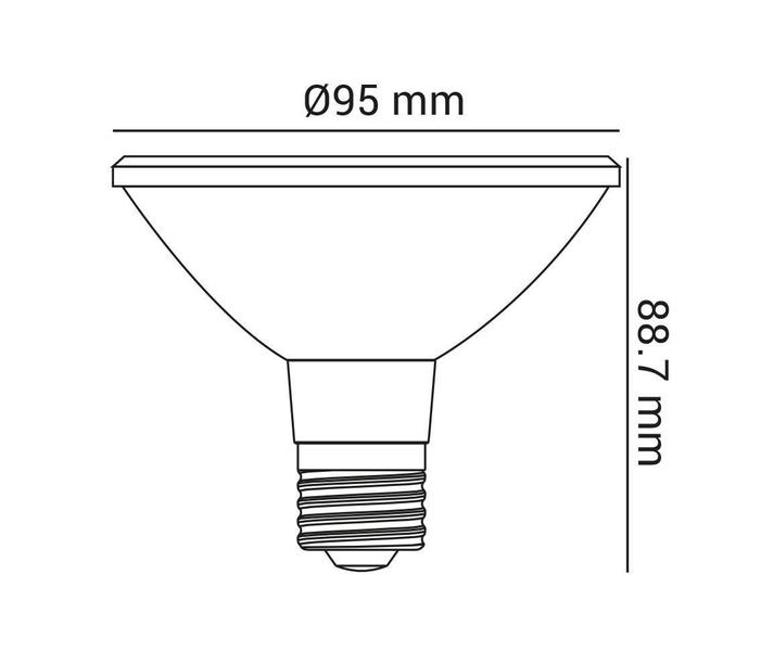 Imagem de Lampada Led Par30 9,8W 4000K Luz Neutra - Bivolt