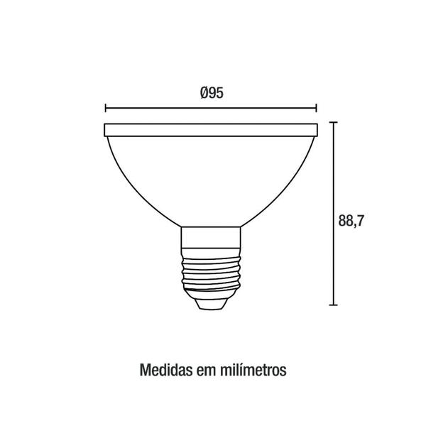 Imagem de Lâmpada LED PAR30 9,8W Blumenau Iluminação