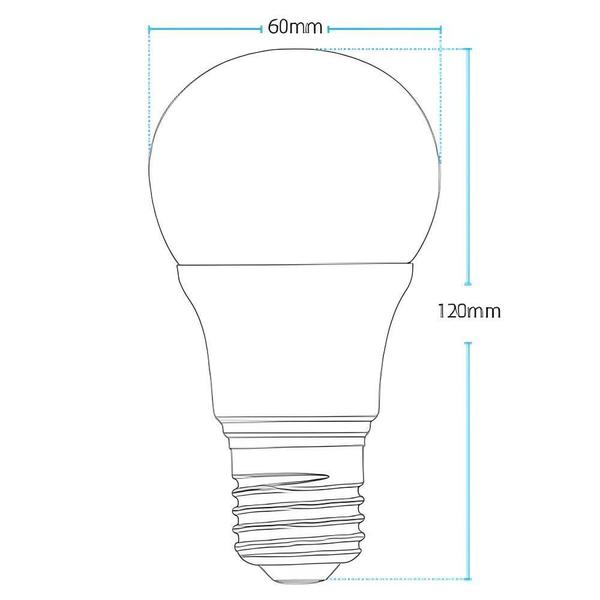 Imagem de Lâmpada LED Pera 7W Bivolt 6500K com 3 Unidades AVANT