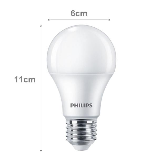 Imagem de Lâmpada Led Philips Bulbo 9w Equivale 60w Branco Frio Neutro e Quente 6500k 4000k 3000k E27 Bivolt