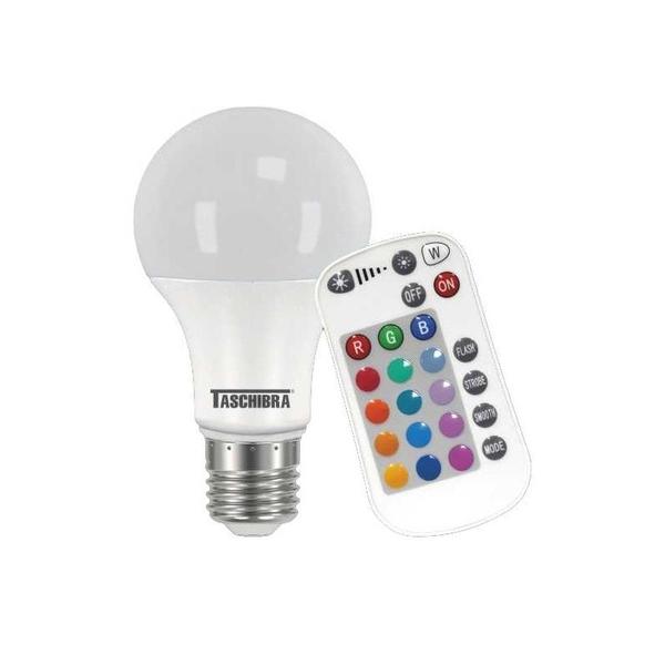 Imagem de Lâmpada LED RGB 9W com Controle  11080451  (Autovolt) - Taschibra