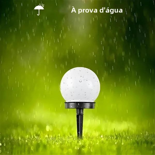 Imagem de Lâmpada LED Solar à Prova d'Água para Jardim - Kit com 1/3/6/9 Peças