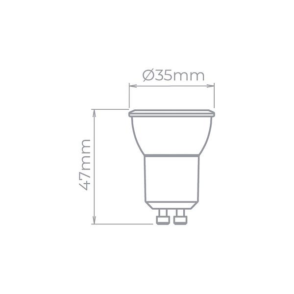 Imagem de Lâmpada Led Stella Mini Dicroica MR11 Eco 3W GU10 Bivolt