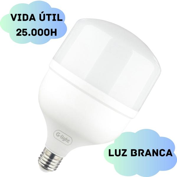 Imagem de Lâmpada LED T100 50w G-Light Eficiente Durável e Econômica Branco Frio Autovolt