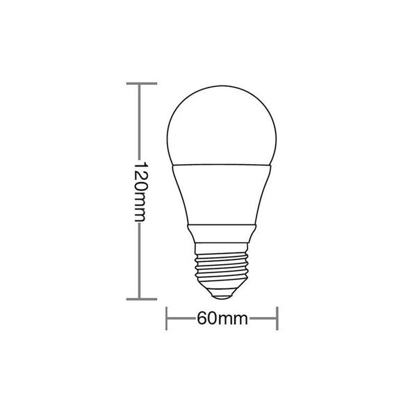 Lâmpada Led Taschibra TKL 100 17W E27 Bivolt Imagem de Lâmpada Led Taschibra TKL 100 17W E27 Bivolt