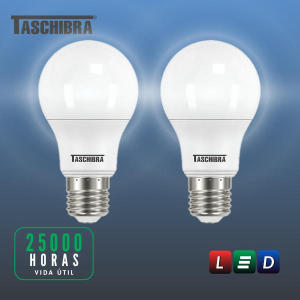 Imagem de Lâmpada LED TKL100 17W 6500K Branco Frio Taschibra Kit 2 Uni