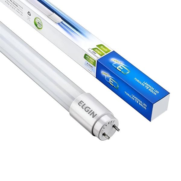 Imagem de Lâmpada Led Tubular 60cm 9w/10w 900lm Bivolt 6500k Elgin