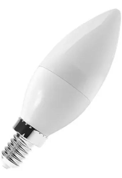 Lâmpada Led Vela Leitosa 220v E14 6500k Branca Abajur E Lustres - Sadokin Imagem de Lâmpada Led Vela Leitosa 220v E14 6500k Branca Abajur E Lustres