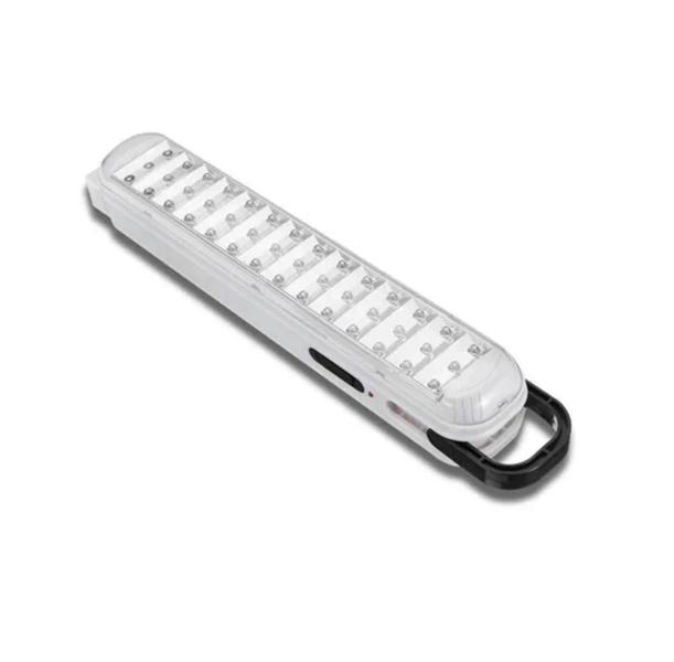 Lampada Luminaria Luz Emergência 42 Leds Recarregavel Bivolt - EMB-UTILIT Imagem de Lampada Luminaria Luz Emergência 42 Leds Recarregavel Bivolt