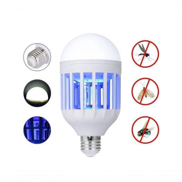 Imagem de Lâmpada Luz Led 15 Watts Mata Mosquito Pernilongo 220V 110V