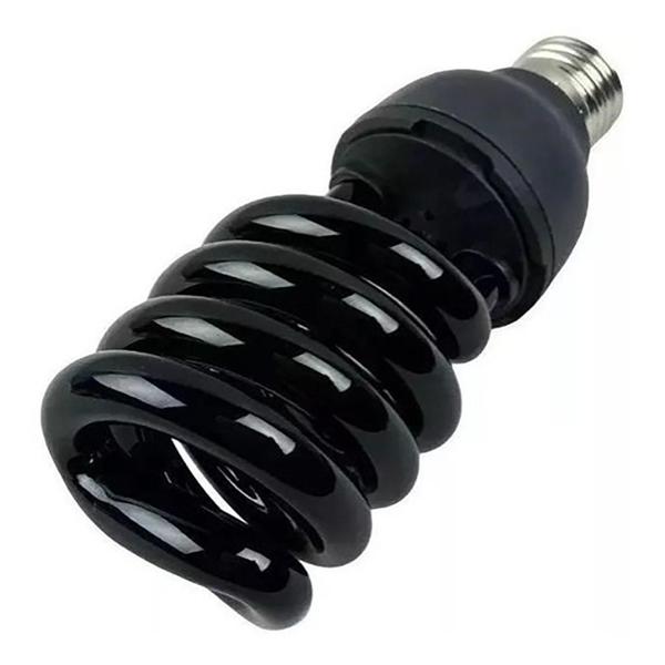 Imagem de Lâmpada Luz Negra 36W Espiral Efeito Neon - Energia Uv 110V