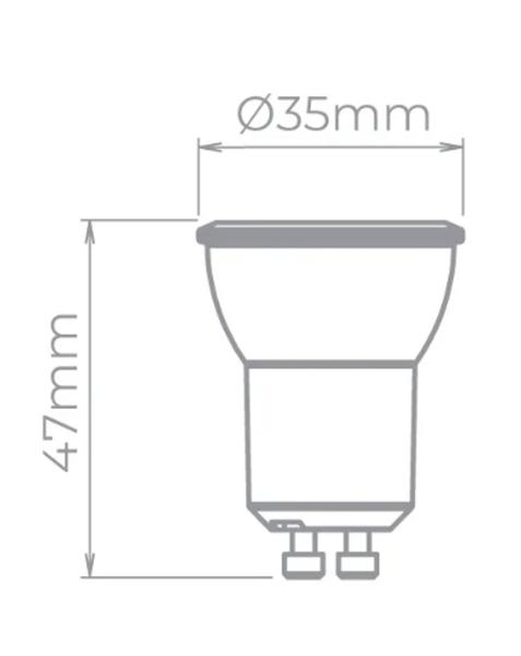 Imagem de Lâmpada mini dicroica (mr11)  eco 3w - stella sth8513