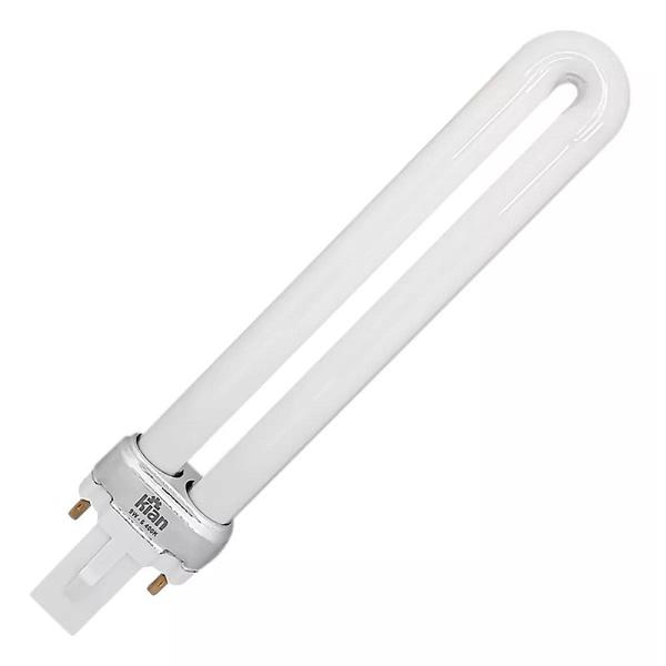 Imagem de Lâmpada Mini Fluor 09 Watts Branco Frio 6400K 2 Pinos Base G23 - KIAN