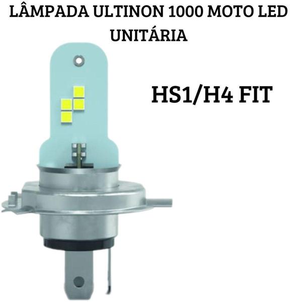 Imagem de Lâmpada moto ultinon 1000 led hs1/h4 fit philips unitária (6974260728254)