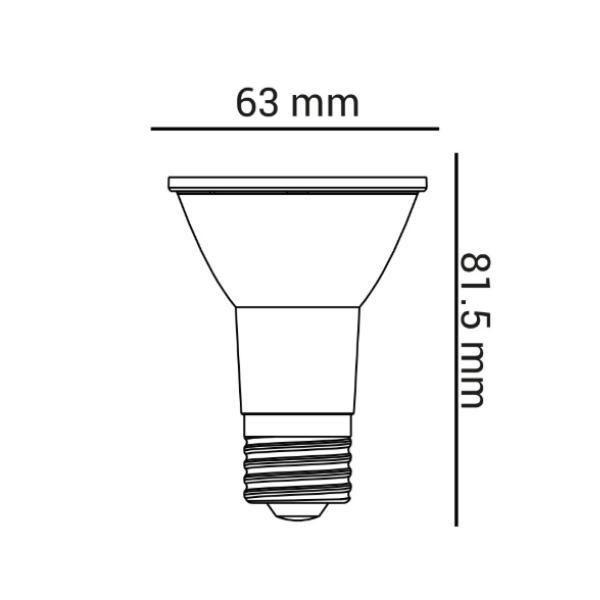 Imagem de Lampada Par 20 4000K 7W Bivolt