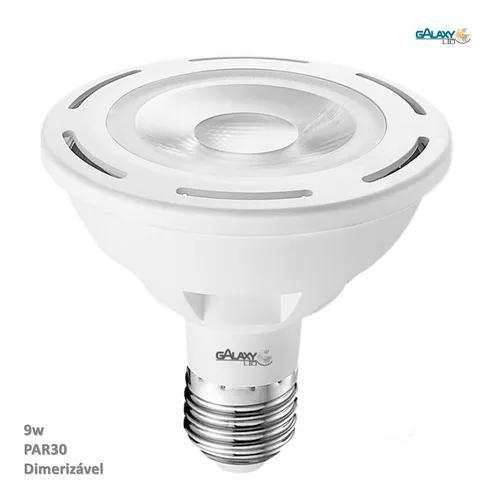 Imagem de Lâmpada Par30 Dimerizável E27 Led 9w 6500k 127v Galaxy