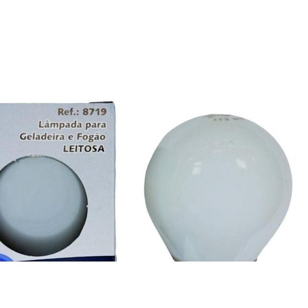 Imagem de Lampada Para Geladeira/Fogao/Lustre Brasfort 40Wx127V. Leitosa