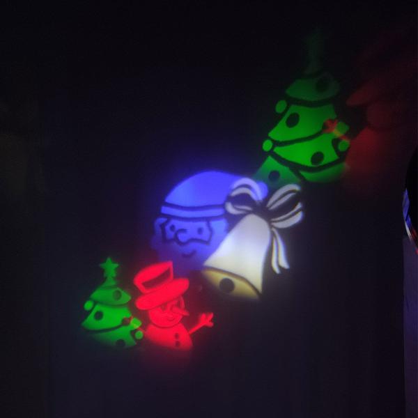 Imagem de Lampada Projetor Natalino LED Natal E27 Papai Noel Arvore de Natal Decoraçao Predio Casa Fachada Jardim Varanda Quintal Familia Festa Enfeite