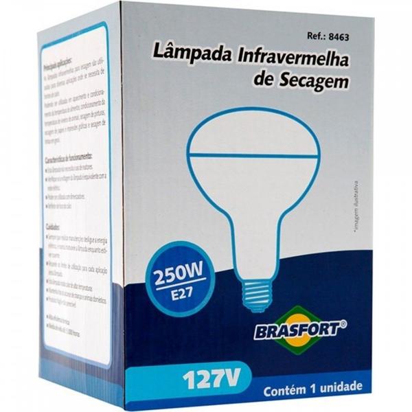 Imagem de Lampada Secagem Infra-Vermelho Brasfort 250 X 127V 8463