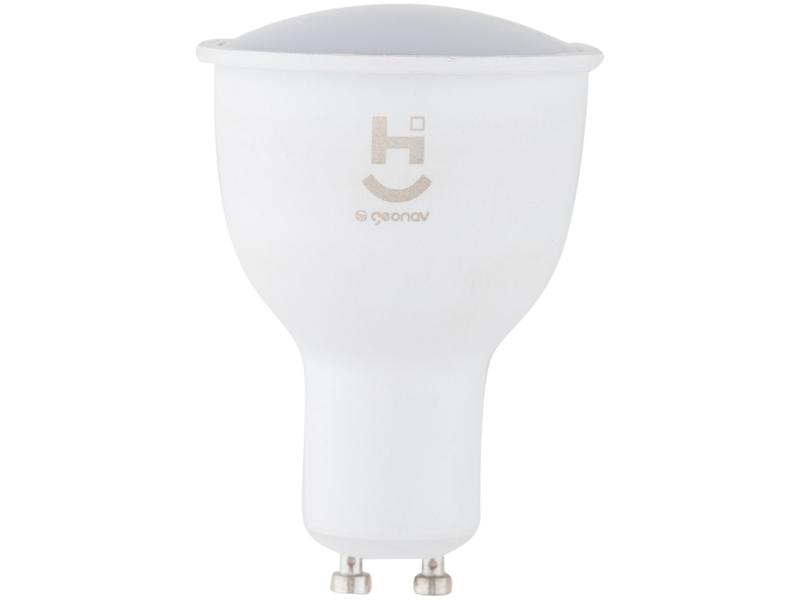 Lâmpada Smart Dicróica Geonav GU10 Branca Dimerizável 5W 2700K Hi HIG10QF Lâmpada Smart Dicróica Geonav GU10 Branca Dimerizável 5W 2700K Hi HIG10QF