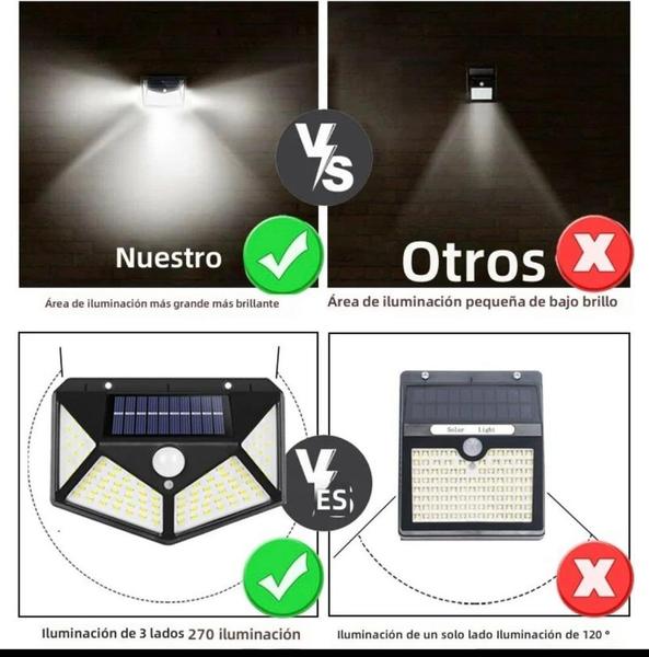 Imagem de Lâmpada solar de parede Sensor de movimento de parede LED 20W