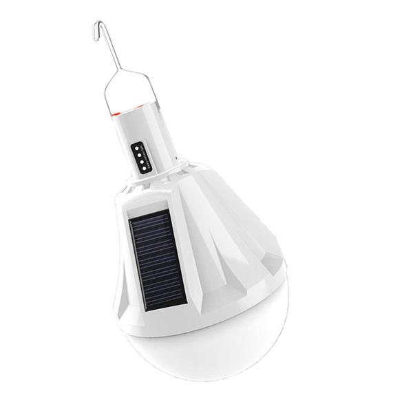 Imagem de Lampada Solar Emergencia Led Carrega celular Lanterna luz USB Camping