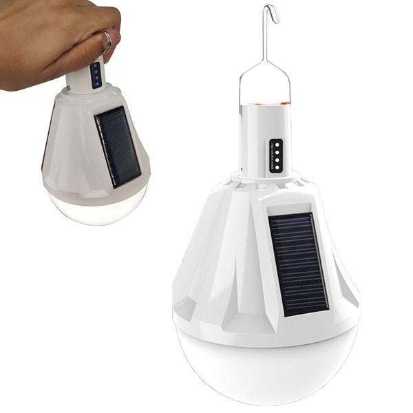 Imagem de Lampada Solar Emergencia Led celular Lanterna USB luz Camping