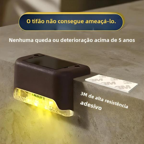 Imagem de Lâmpada Solar LED para Jardim - À Prova D'Água e com Luz Branca Quente