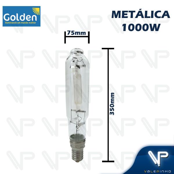 Imagem de Lâmpada vapor metálico tubular 1000w 4000k(branco neutro)e40 