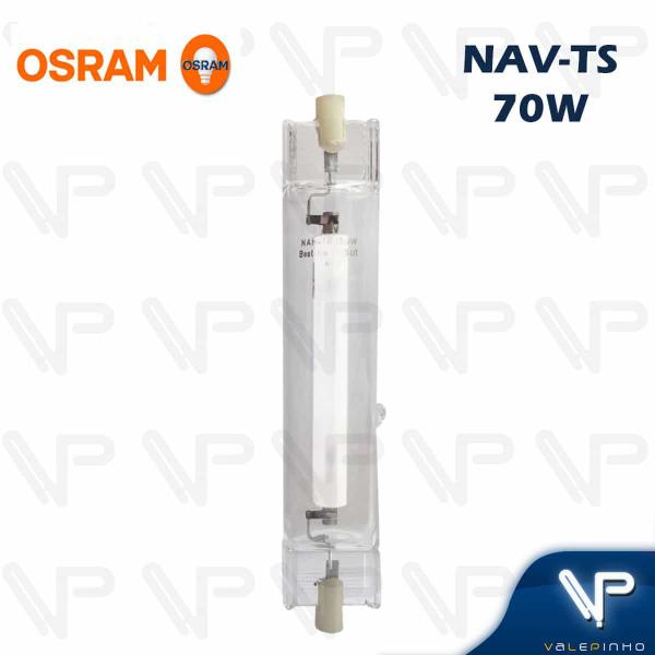 Imagem de Lâmpada vapor sódio duplo contato osram   70w 2000k(branco quente)rx7s nav/son-ts super