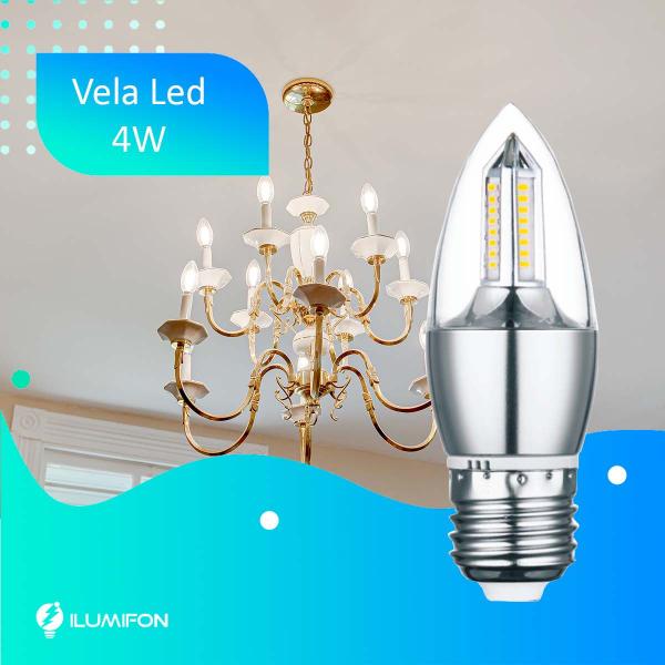 Imagem de Lâmpada Vela Led 4W E27  Bivolt