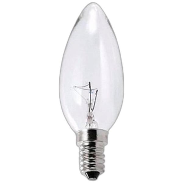 Imagem de Lampada Vela Lisa Brasfort E-14 Clara 40Wx127V. - Kit C/10 Peças