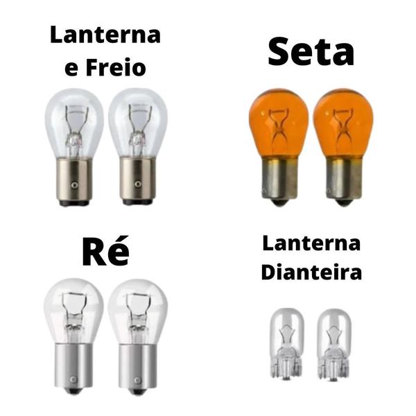 Imagem de Lampadas lanterna pisca ré freio civic 1996 99 00 01  a 2011