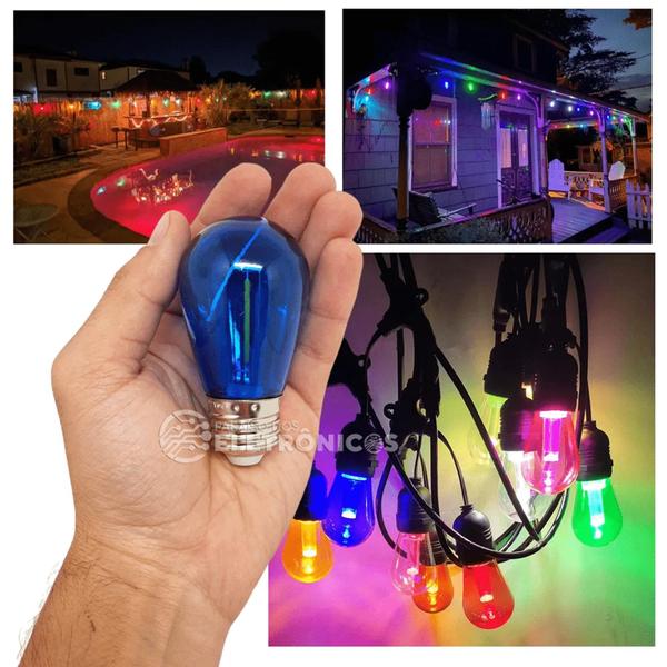 Imagem de Lâmpadas Led Retrô Bolinha 1w S14 110v Decoração de Festa de Jardim 61463