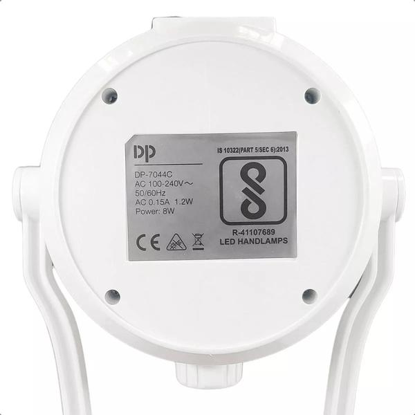 Imagem de Lampião Led Recarregável DP-7044C Luminária Mesa Camping Emergência