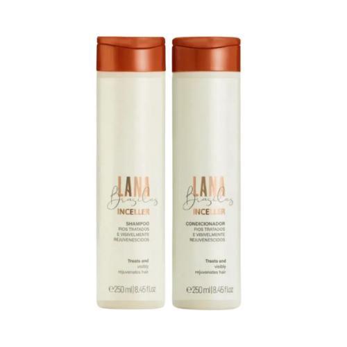 Imagem de Lana Brasiles Inceller Kit shampoo e condicionador 250ml