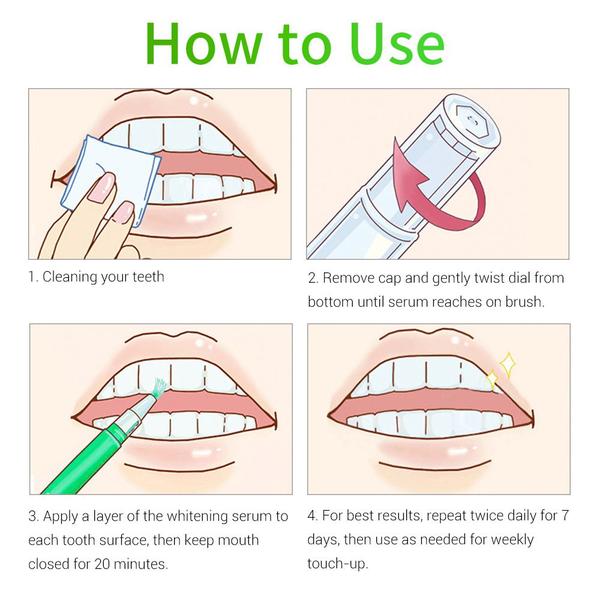 Imagem de LANBENA Escova de dentes com limão e hortelã 3ml LA-123