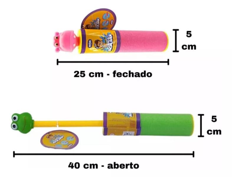 Imagem de Lança Água Infantil Animal Bichinhos Para Piscina E Praia