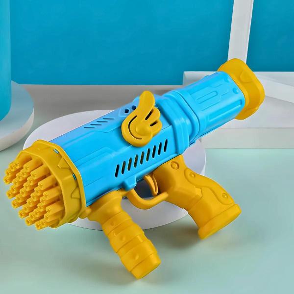 Imagem de Lança Bola De Sabão Automática Pistola de Bolhas Maquina Arma de Bolhas Bolhas Automática