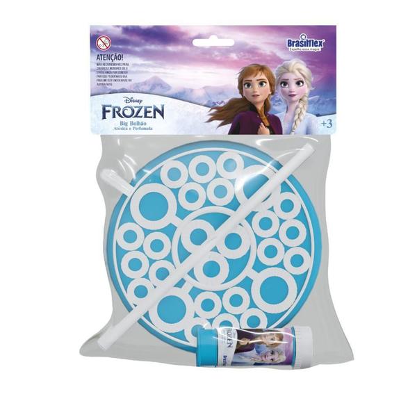 Imagem de Lança Bolhas De Sabão Big Bolhão Personagem Frozen Com Refil