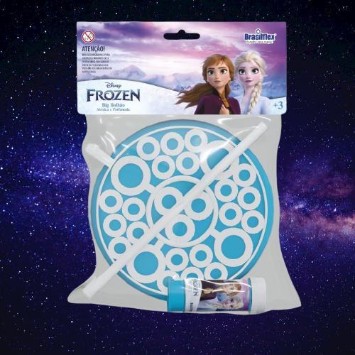 Imagem de Lança Bolhas De Sabão Big Bolhão Personagem Frozen Com Refil