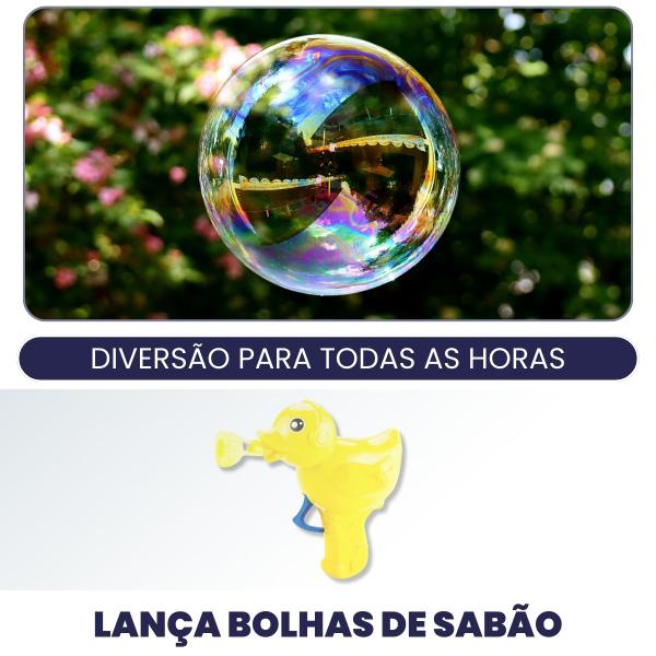 Imagem de Lança Bolhas Patinho Pais E Filhos 