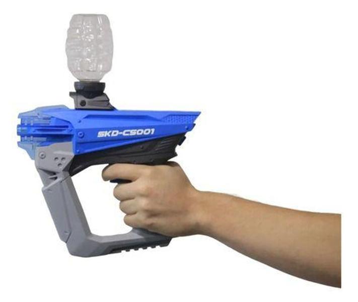 Imagem de Lança Bolinha De Gel Elétrica Recarregável Brinquedo Automático Orbes Tiktok - SKD Blaster