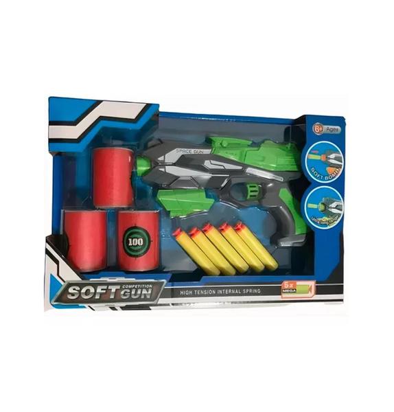 Lança Dardos de Plástico Competition Soft Gun - 99Express - Satyam 99 Express Imagem de Lança Dardos de Plástico Competition Soft Gun - 99Express