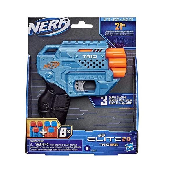 Imagem de Lança Dardos Nerf Elite 2.0 Trio TD-3  -  Hasbro