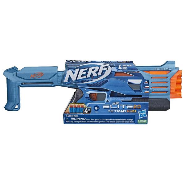 Imagem de Lanca Dardos - Nerf Elite 20 Tetrad QS 4 HASBRO