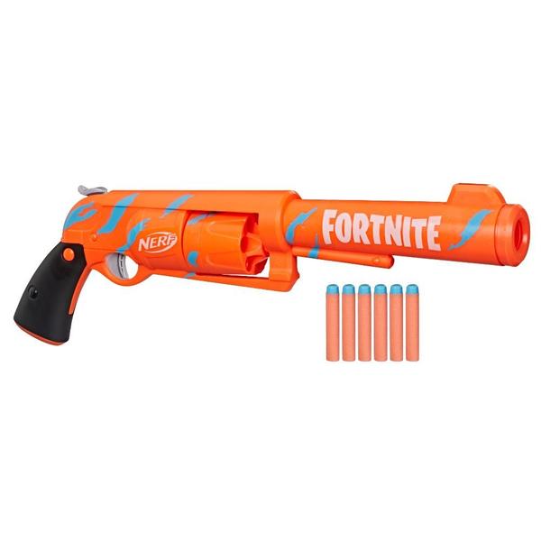 Lança Dardos Nerf Fortnite 6 SH F2684 Hasbro Imagem de Lança Dardos Nerf Fortnite 6 SH F2684 Hasbro
