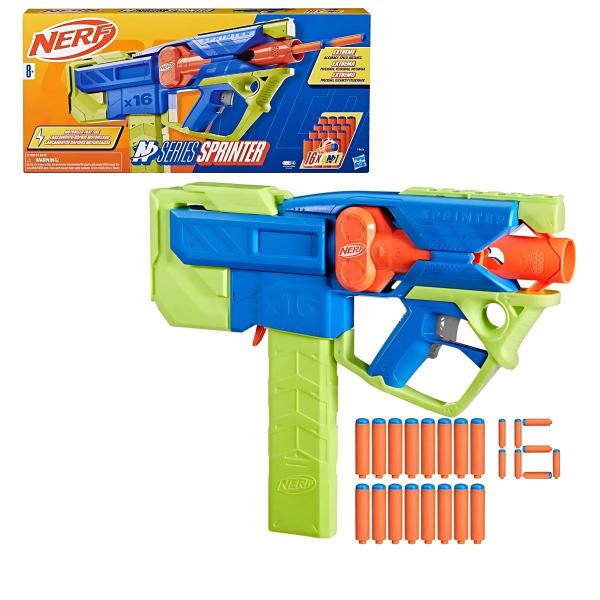 Imagem de Lança Dardos Nerf Motorizado N Series Sprinter 16 Dardos - Hasbro