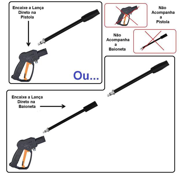 Imagem de Lança Tubeira Wap Mini Compact Original Lavadora Alta Pressão