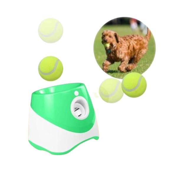 Imagem de Lançador Automático De Bolinha Para Cães (verde)